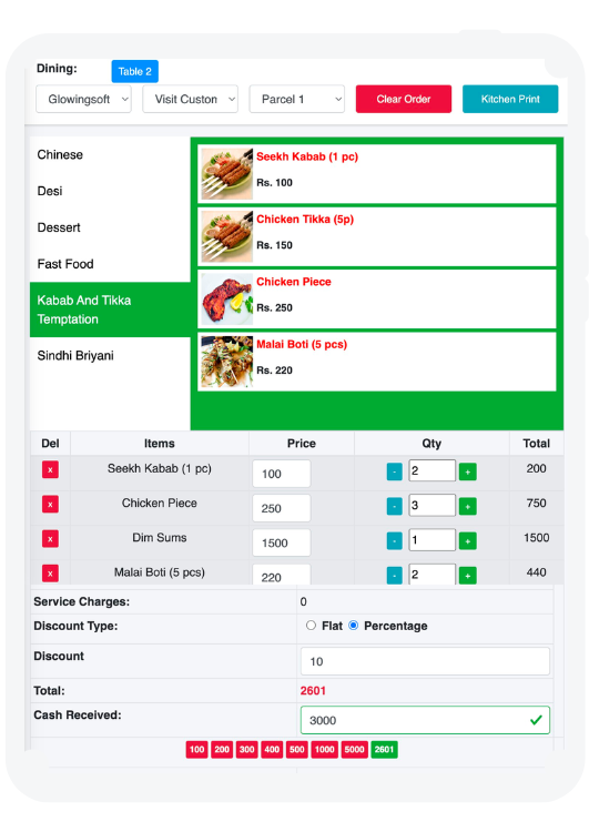 Restaurant service